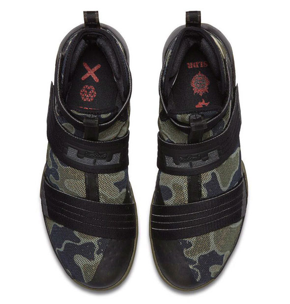 Lebron james camouflage sales shoes