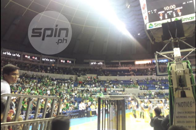 Believe It Or Not Huge Number Of Seats Empty For La Salle Ateneo Match