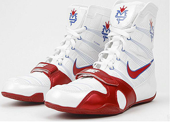 Were those his old Nike boxing shoes that Pacquiao wore for Vargas fight