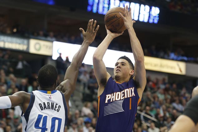 Devin Booker Hits Game Winning Jumper To Lift Suns Over Mavericks