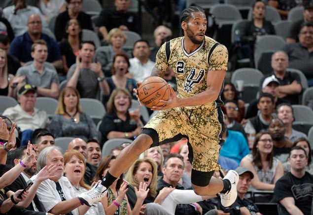 Kawhi leonard best sale military jersey