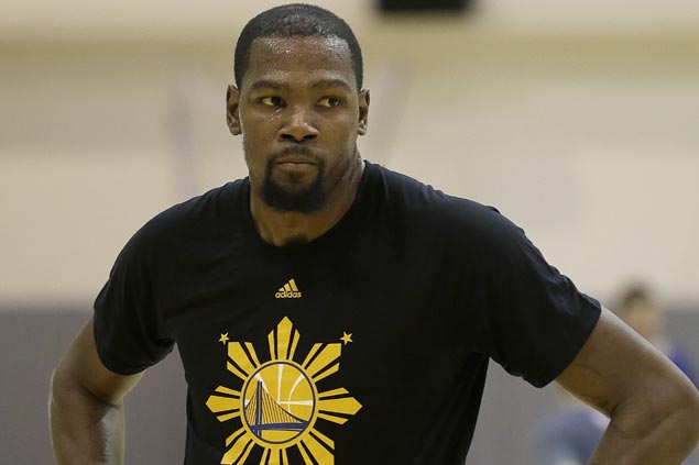 Kevin Durant says he's ready to play, hopeful to rejoin Warriors for Game 3 in Portland