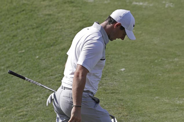 Rory McIlroy to skip European Tour flagship event at Wentworth with rib injury
