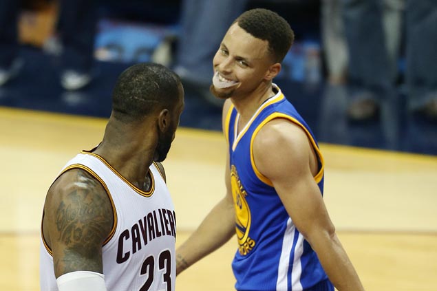 NBA superstar Steph Curry reveals he has signed LeBron James