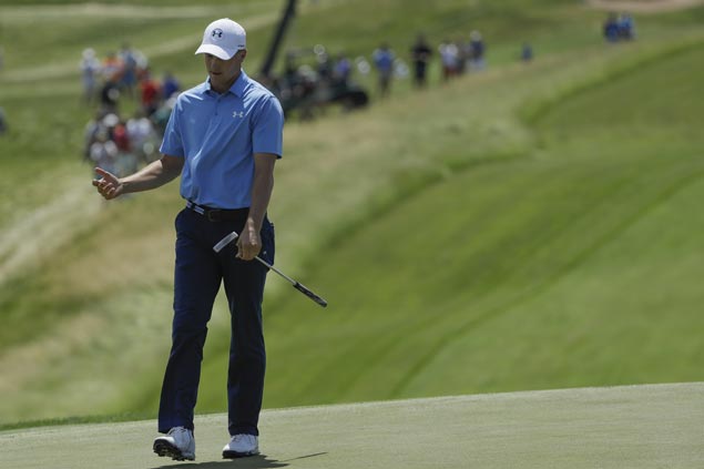 Jordan Spieth admits struggling with thoughts about simple things such as stroke and stance