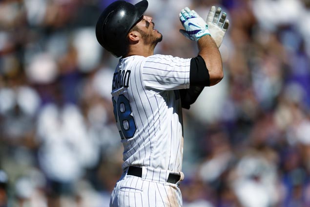 Nolan Arenado hits for the cycle, delivers walk-off homer as Rockies down Giants