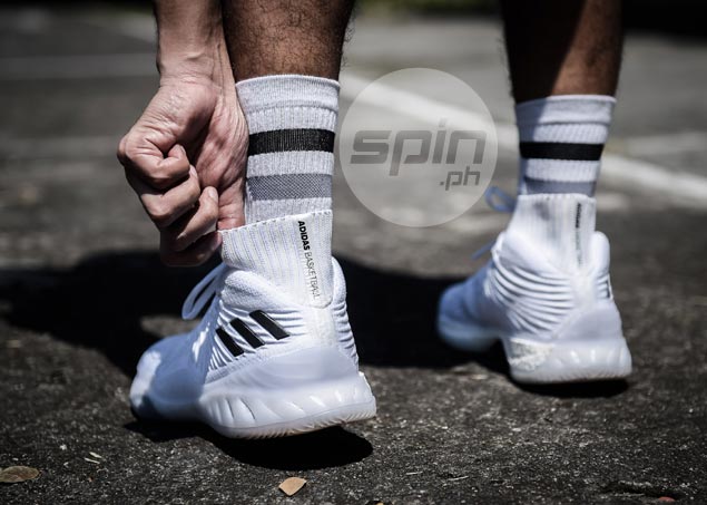 Adidas crazy 2025 explosive on feet