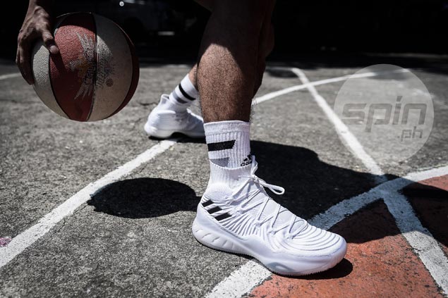 Adidas crazy explosive 2025 2017 on feet