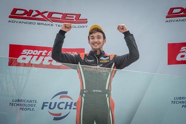Benjamin Grimes embraces life in the fast lane as Fil-Brit driver out to carve own name in racing