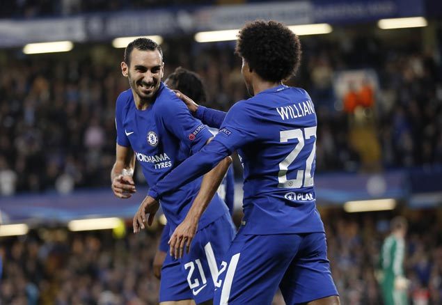 Zappacosta shines in first start with Chelsea as EPL titleholder rips Champions League newcomer Qarabag