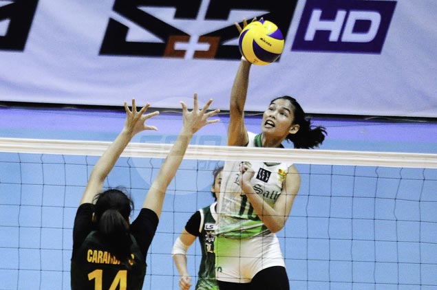 La Salle Spikers Prevail In Five Set Thriller Against FEU To Tighten