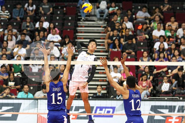 UAAP: NU clinches twice-to-beat, overcomes FEU in men's volleyball