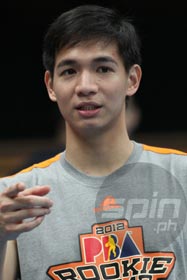 Chris Tiu will have to step up for the Painters who will be playing without injured guard Paul Lee. Photo by Jerome Ascano