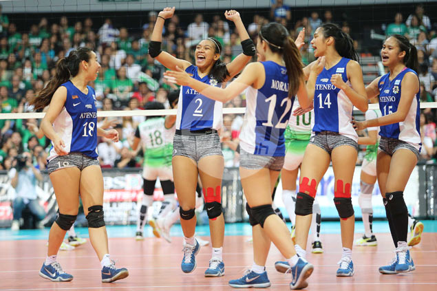 Ateneo Lady Eagles beat La Salle from 