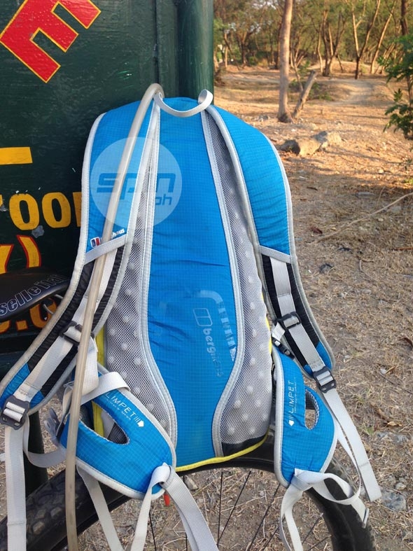 There’s a generous amount of straps for the shoulders - which lets you adjust how high (or low) the pack rides on your back. The Limpet also has “pods” that contain plastic balls, designed to minimize contact with your back and improve air circulation - a boon for our sweltering summer.