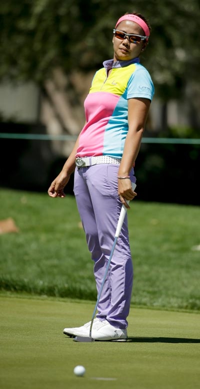 Thompson, Pak share Kraft Nabisco lead; Rosales slips to joint 16th