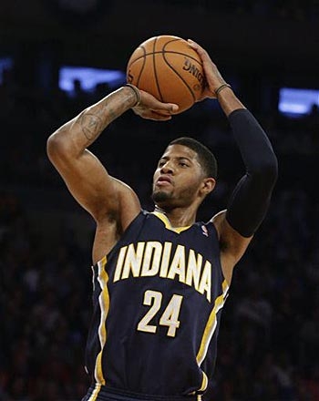 Paul George 'very happy' Larry Bird's back with Pacers