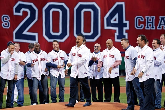 THROWBACK THURSDAY: Red Sox honor 2004 World Series champion squad; Ramirez  apologizes for behavior while with Boston