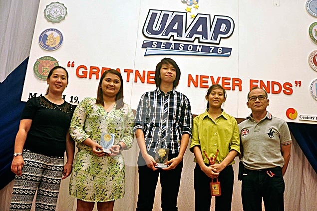 Woman Fide Master Fronda, Perlas Pilipinas star Sambile named UAAP Athletes of the Year