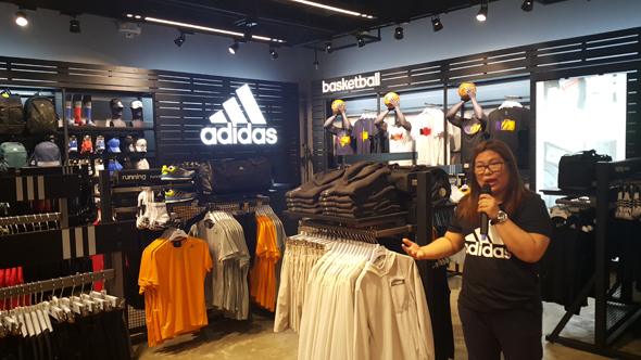 Adidas launches first concept store UP Center