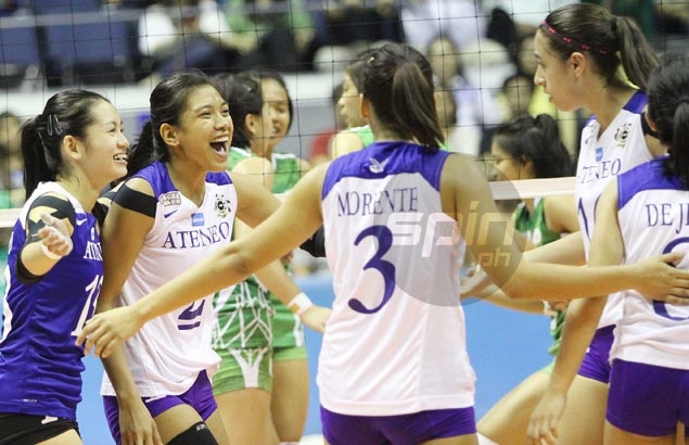Ateneo Lady Eagles shatter DLSU spikers' cloak of invincibility in ...
