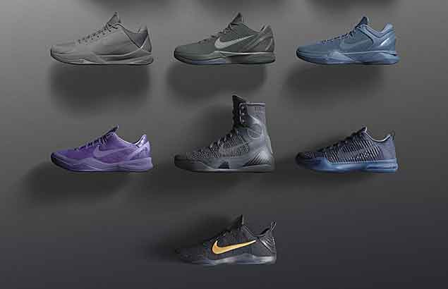 kobe bryant limited edition shoes
