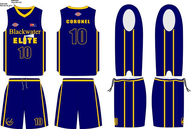pba jersey uniform design
