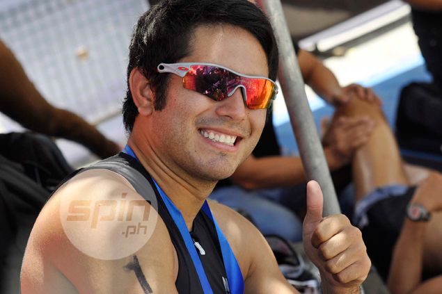 Actor Gerald Anderson had one regret after his first ever triathlon