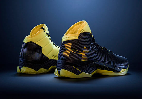 Stephen curry online black and yellow