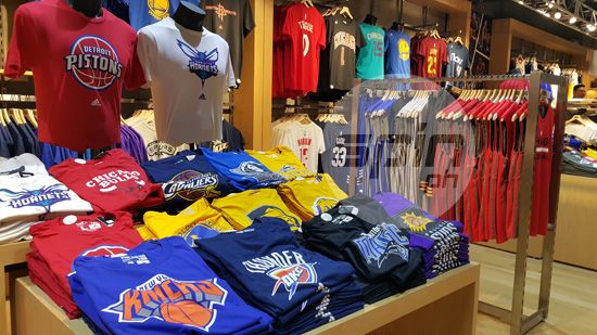 NBA cements foothold in country by opening second theme store at