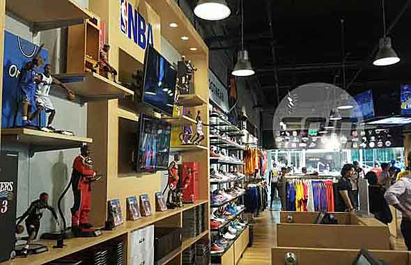 LOOK: Largest NBA Store in PH opens at Mall of Asia