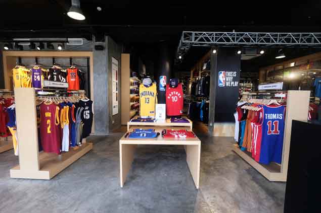 NBA Store opens in Trinoma as league 