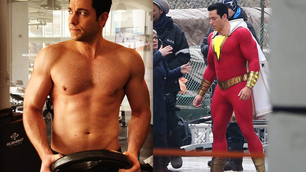 Here's how you get Shazam! arms like Zachary Levi quick.