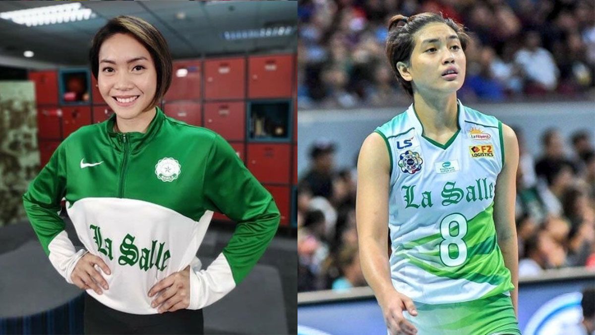 Aby Mara o gives all out support to La Salle rookie Jolina dela Cruz