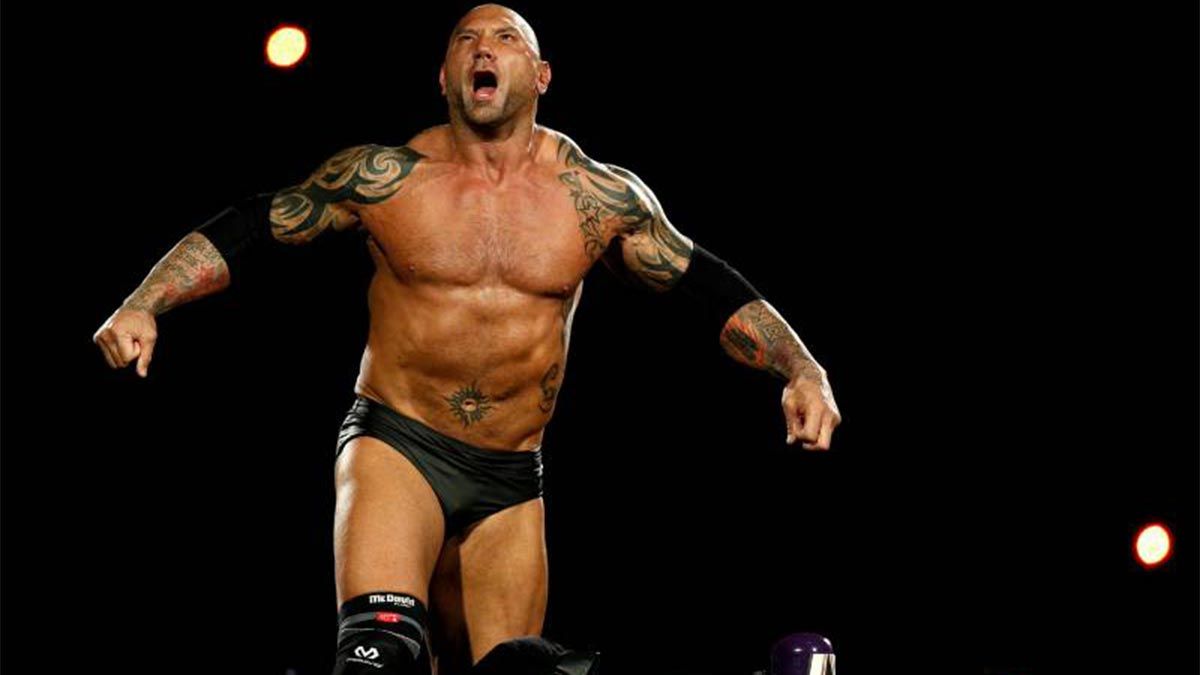 Dave 'The Animal' Batista is out of the wrestling cage for good