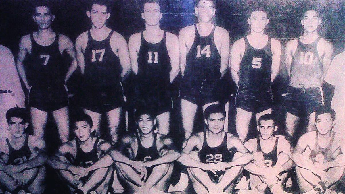 Philippine Team Placed Third In 1954 World Basketball Championship