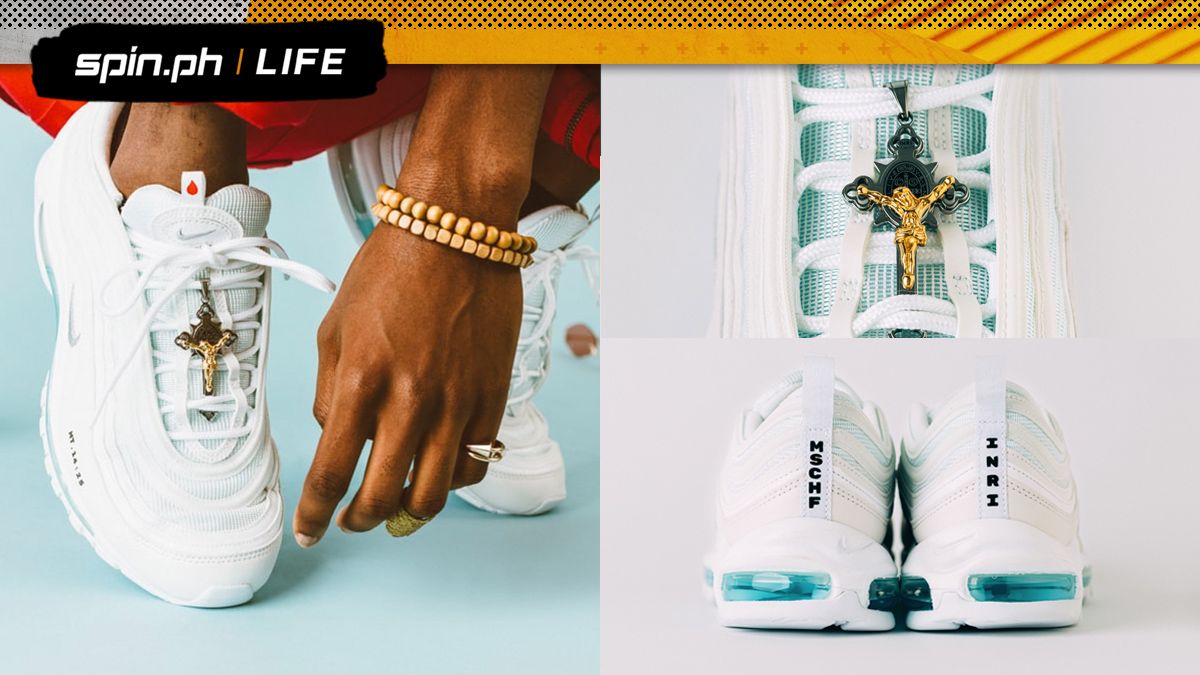 leather Farmer Puno The Nike Air Max 97 'Jesus Shoe' has actual holy water in it
