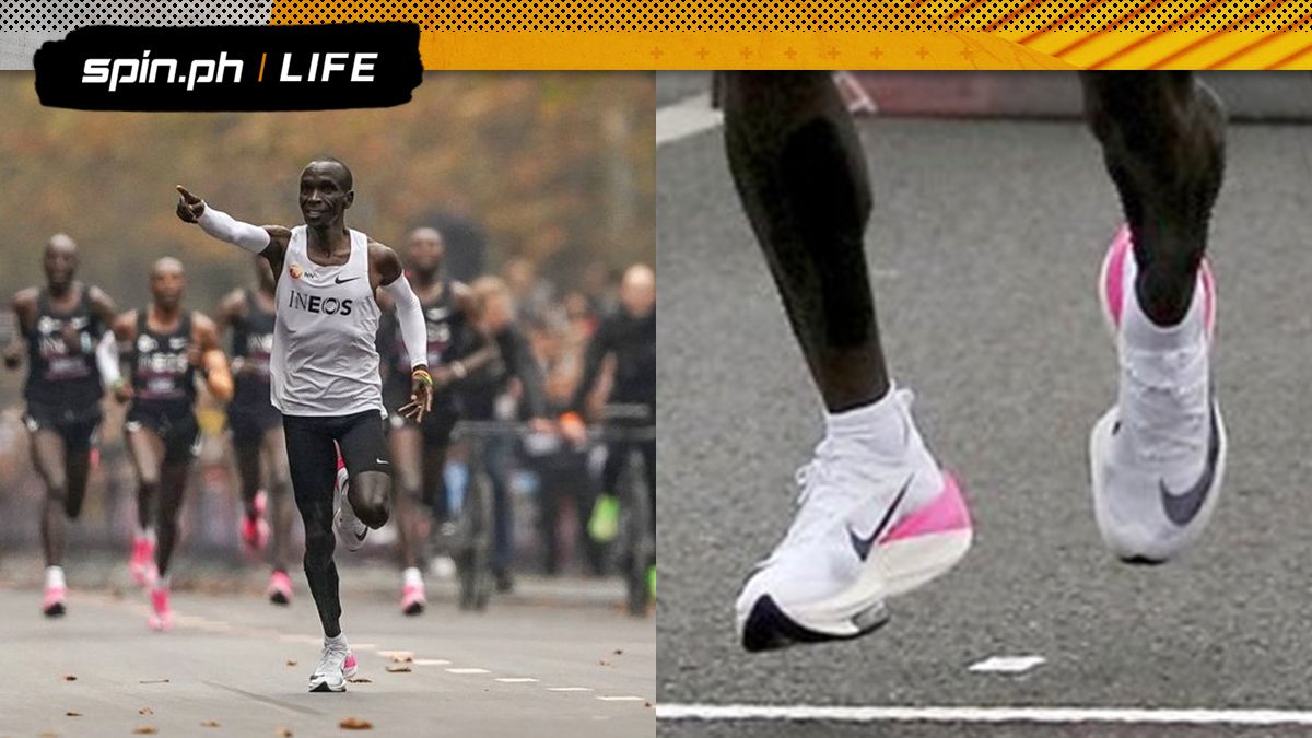 marathon running shoes banned