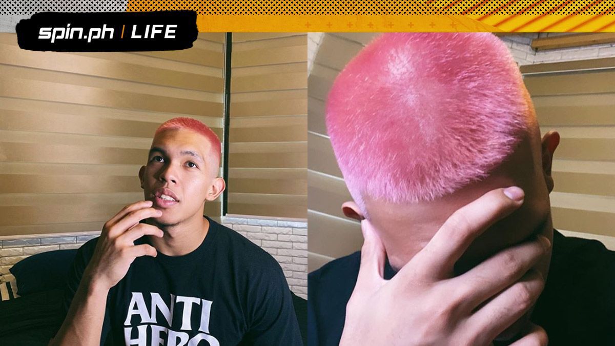 Check out Thirdy Ravena's new 'do