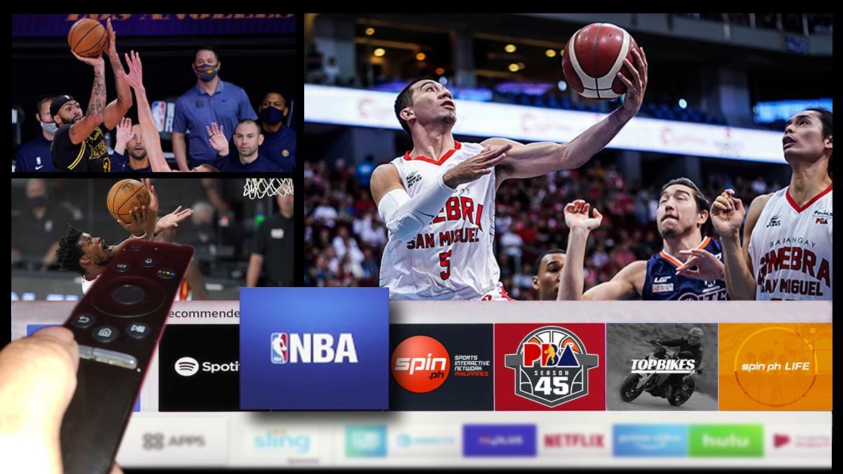 TV coverage, livestreaming of PBA bubble games by TV5, PBA Rush