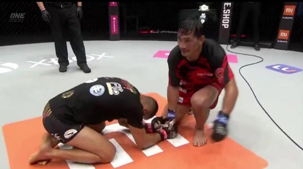 Eduard Folayang totally outclassed by Caruso in ONE comeback