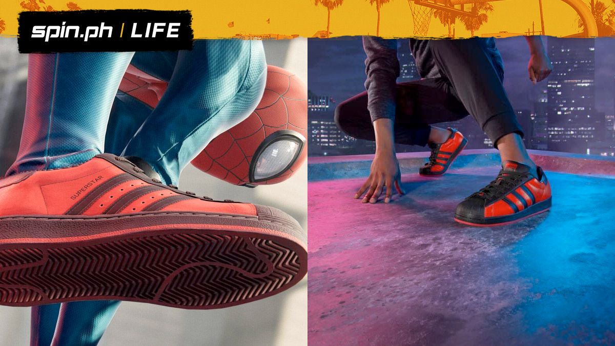 out real-life Adidas Originals x Spider-Man: Morales