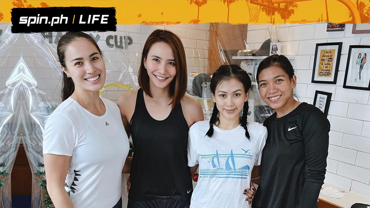 Alex Gonzaga meets Alyssa Valdez Michele Gumabao Rachel Anne Daquis