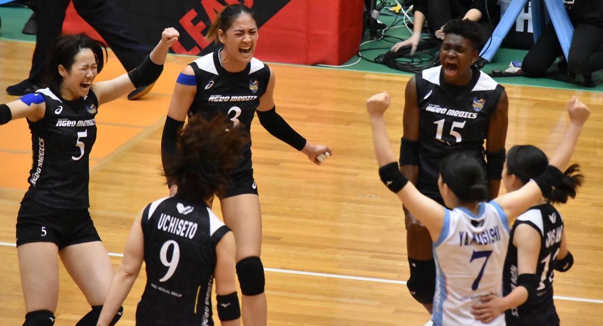 Jaja Santiago clinches spot in Japan V.League's Best 6