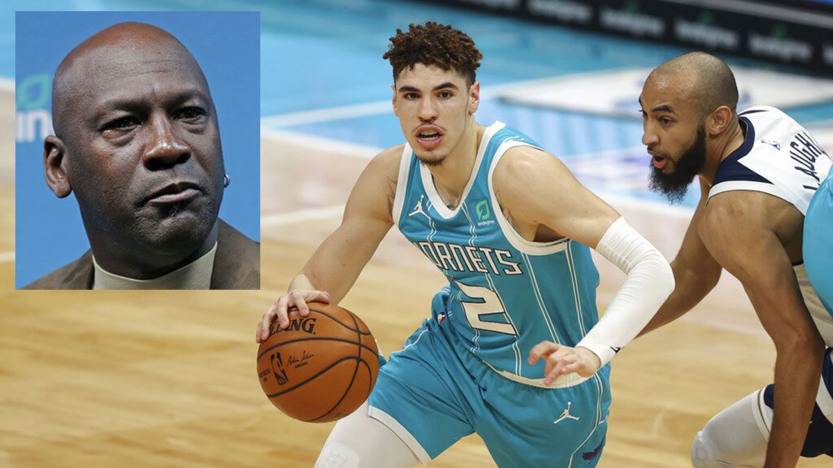 Hornets' LaMelo Ball talks playing for Michael Jordan