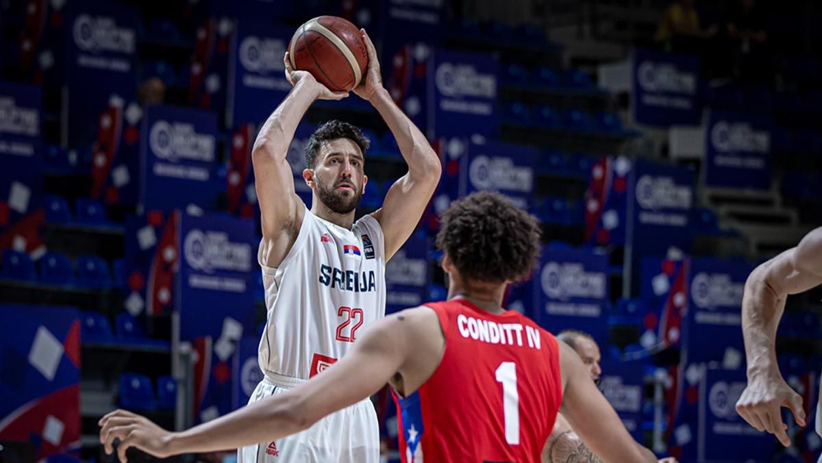 Boban Marjanovic leads Serbia to a win over the Dominican Republic / News 