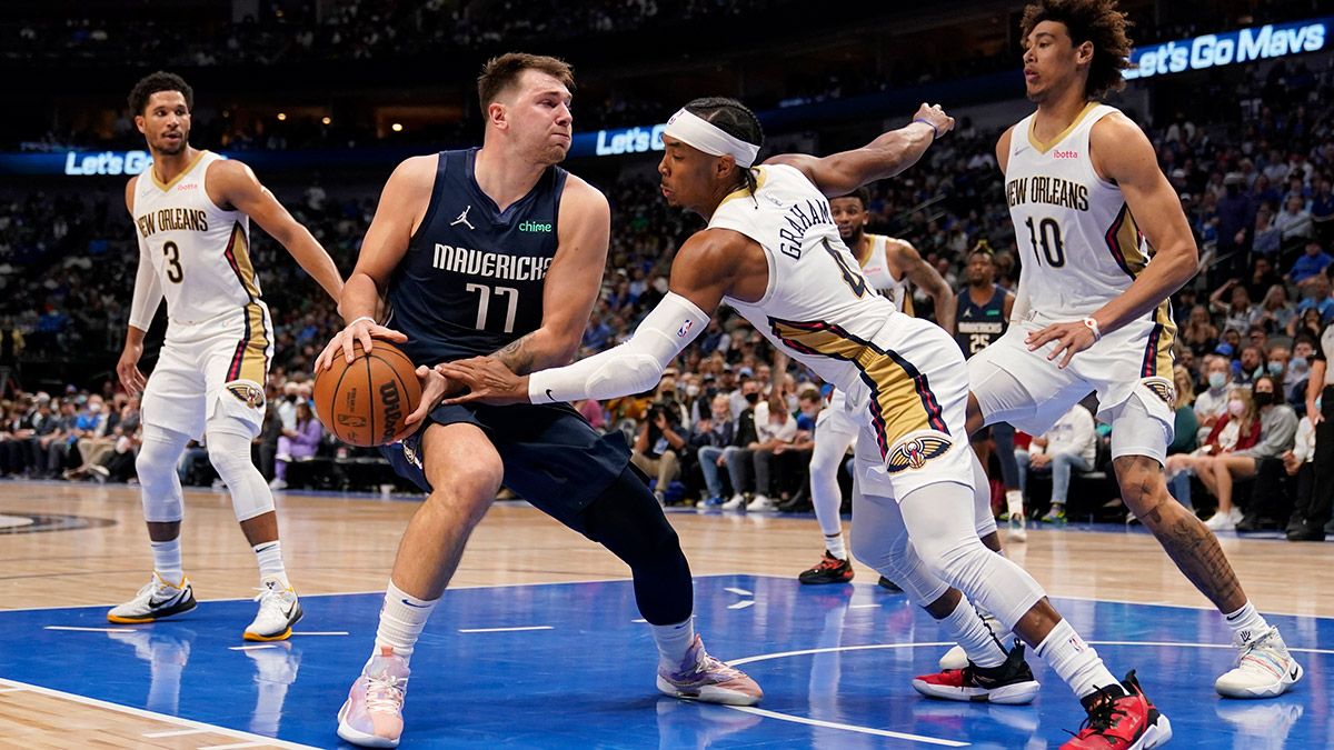 Doncic, Mavs overcome slow start, beat Pelicans 108-92