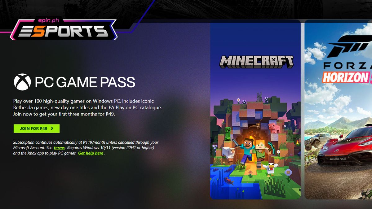 Minecraft is now on Xbox Game Pass for PC