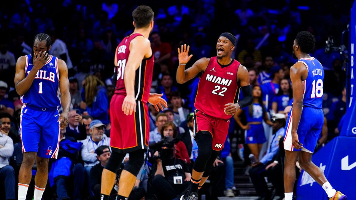 Heat Vs 76ers Game 6: Butler Waves 'bye Bye' To Philly Crowd