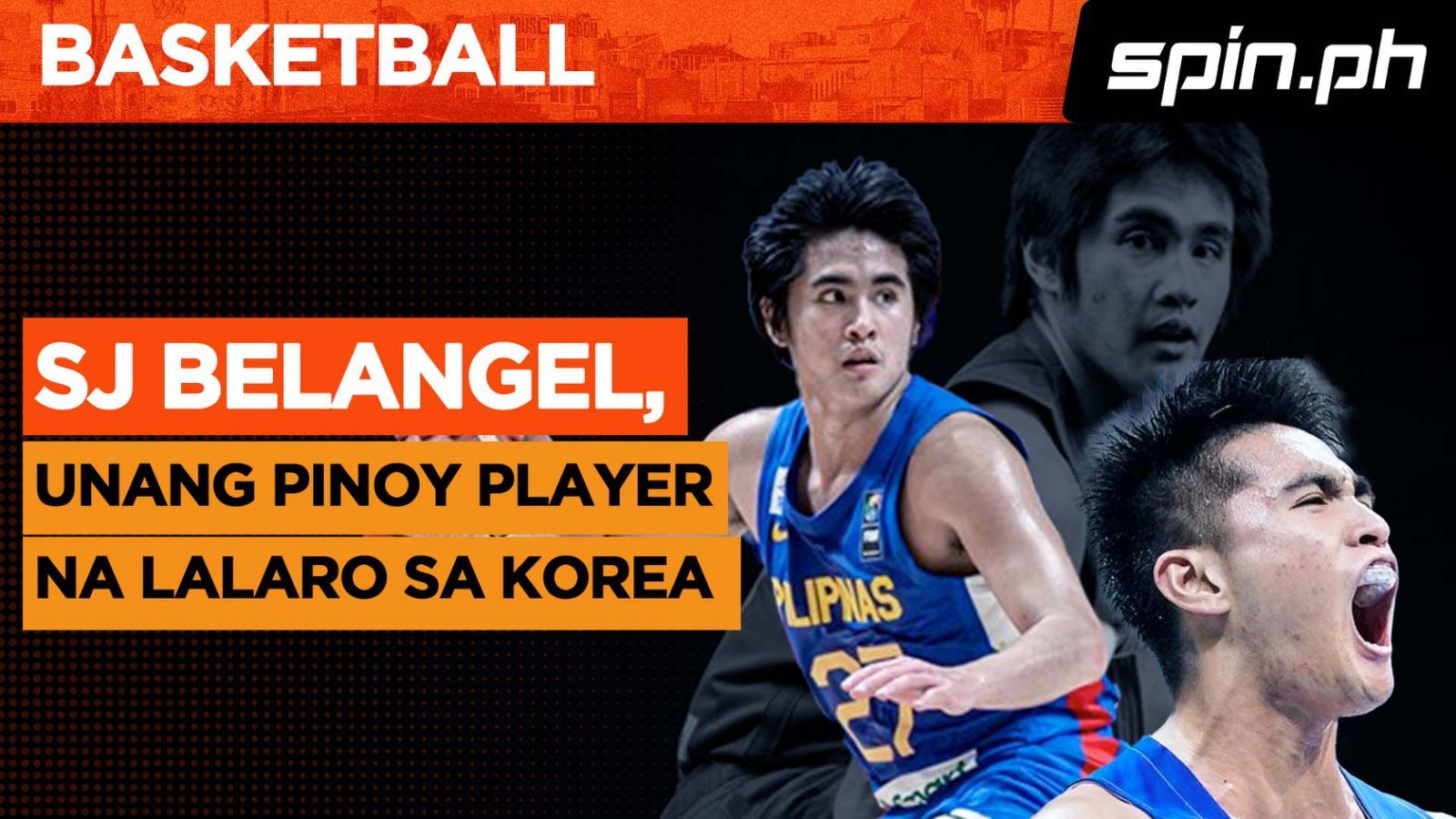 WATCH SJ Belangel, first Filipino player in Korea